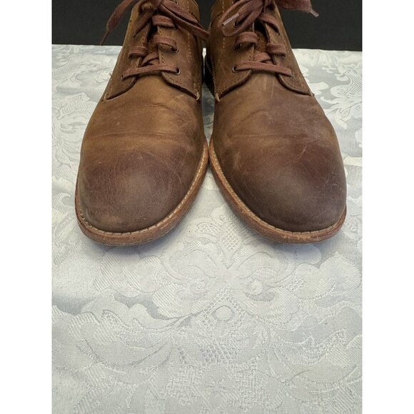 Cole Haan 8.5M‎ Feathercraft Plain Toe Grand Blucher Oxford Leather Shoe Tan main image 6